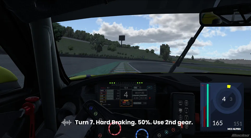 Virtual Coach use case: Get to know the track