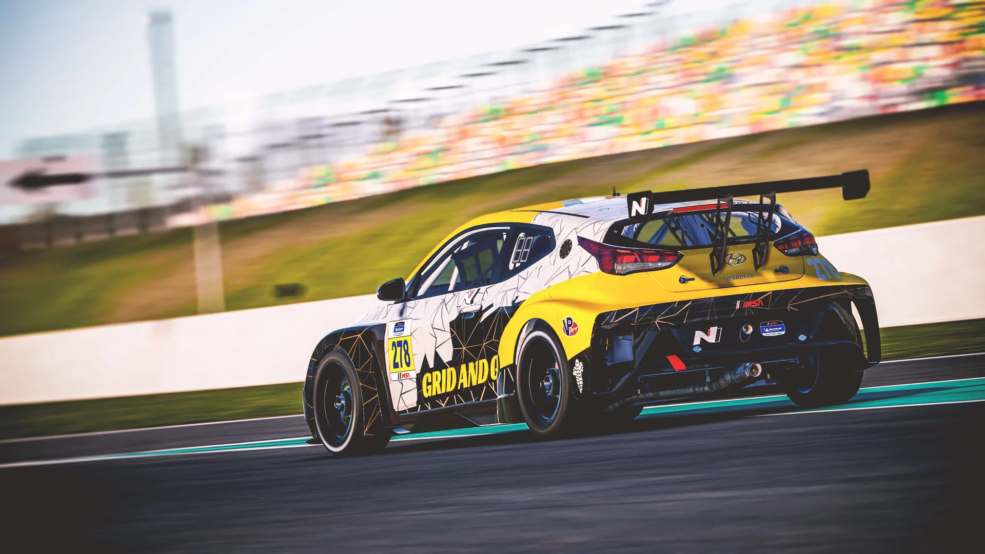 iRacing endurance racing event